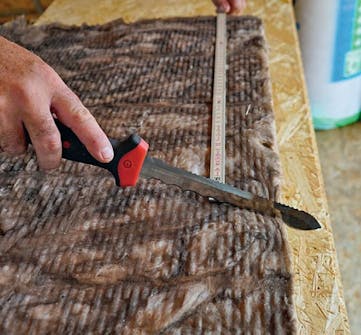 Isoleret anneks: Isoleringsstykker til isoleret anneks Isoleret anneks: Isoleringsstykker til isoleret anneks skæres til